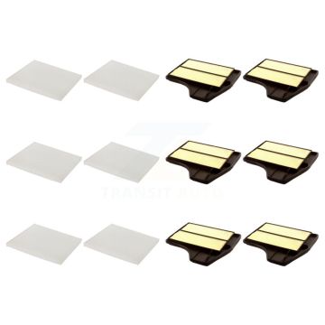 6x Air + 6x Cabin Filter (12 Total) Kit For Nissan Altima KFL-102559