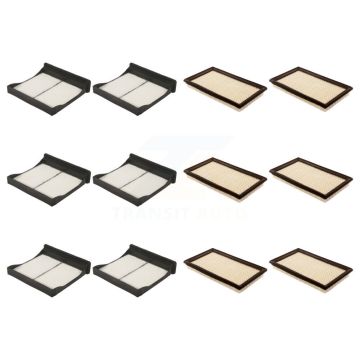 6x Air + 6x Cabin Filter (12 Total) Kit For 2011 Subaru Impreza 2.0L KFL-102572