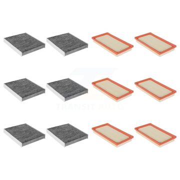 6x Air + 6x Cabin Filter (12 Total) Kit For Toyota RAV4 Corolla Camry Highlander Cross KFL-102604