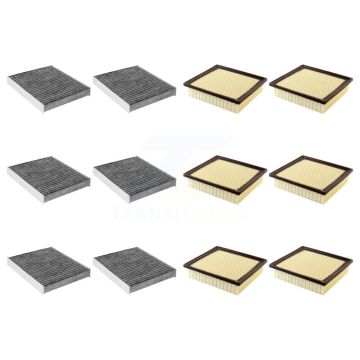 6x Air + 6x Cabin Filter (12 Total) Kit For Lexus RX350 RX350L RX500h KFL-102615