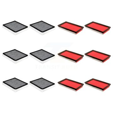 6x Air + 6x Cabin Filter (12 Total) Kit For INFINITI Q50 2 Required KFL-102634