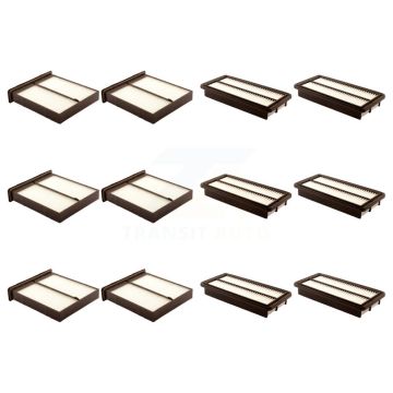 6x Air + 6x Cabin Filter (12 Total) Kit For 2007-2009 Suzuki SX4 KFL-102706