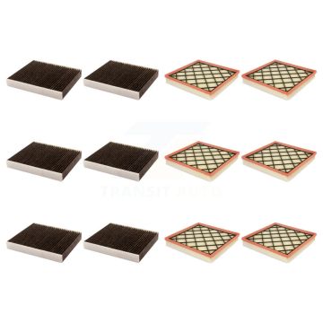 6x Air + 6x Cabin Filter (12 Total) Kit For Chevrolet Cruze Buick Verano Limited Orlando KFL-102711