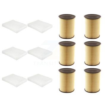 6x Air + 6x Cabin Filter (12 Total) Kit For 2020-2022 Lincoln Corsair 2.3L KFL-102777