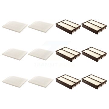 6x Air + 6x Cabin Filter (12 Total) Kit For Hyundai Tucson KFL-102780