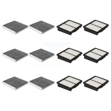 6x Air + 6x Cabin Filter (12 Total) Kit For INFINITI M37 Q70 Q70L KFL-102846