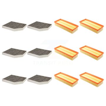 6x Air + 6x Cabin Filter (12 Total) Kit For Audi Q5 A4 Quattro A5 allroad KFL-102862