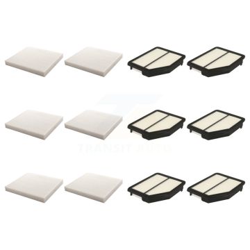 6x Air + 6x Cabin Filter (12 Total) Kit For 2012-2014 Honda CR-V KFL-102865