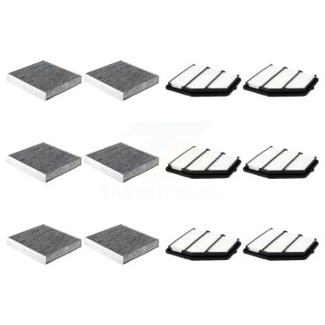 6x Air + 6x Cabin Filter (12 Total) Kit For Nissan Altima KFL-102938