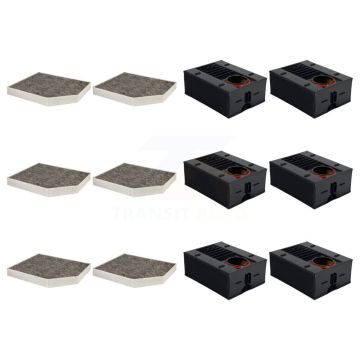 6x Air + 6x Cabin Filter (12 Total) Kit For Porsche Macan KFL-102957