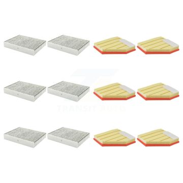 6x Air + 6x Cabin Filter (12 Total) Kit For BMW 330i xDrive 340i 230i 430i Gran Coupe GT KFL-102961