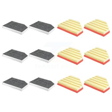 6x Air + 6x Cabin Filter (12 Total) Kit For BMW 330i xDrive 430i 330e Z4 230i Gran Coupe KFL-102962