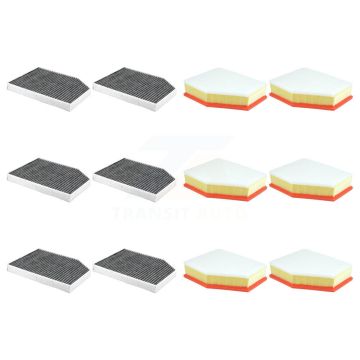 6x Air + 6x Cabin Filter (12 Total) Kit For BMW X3 X4 530i xDrive KFL-102964