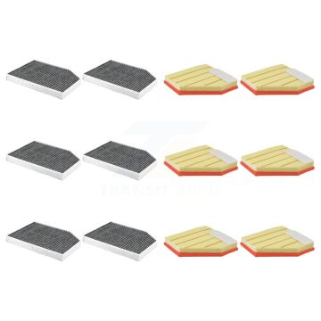 6x Air + 6x Cabin Filter (12 Total) Kit For BMW M440i xDrive M240i Gran Coupe KFL-102981