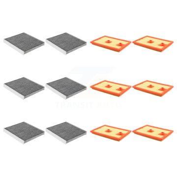 6x Air + 6x Cabin Filter (12 Total) Kit For Audi A3 Sportback e-tron KFL-102991