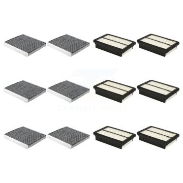 6x Air + 6x Cabin Filter (12 Total) Kit For Hyundai Kona KFL-103009