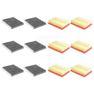 6x Air + 6x Cabin Filter (12 Total) Kit For Lexus RX450h RX450hL KFL-103019