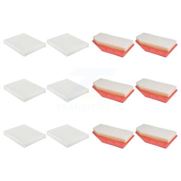 6x Air + 6x Cabin Filter (12 Total) Kit For 2021-2025 Buick Envision KFL-103030