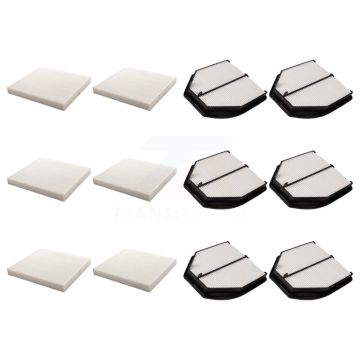 6x Air + 6x Cabin Filter (12 Total) Kit For 2016-2022 Acura ILX KFL-103031