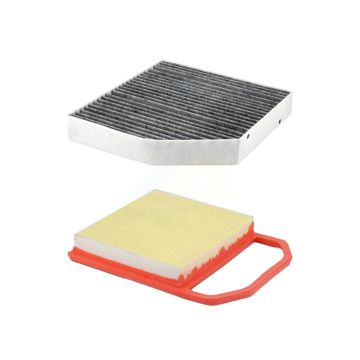 1x Air + 1x Cabin Filter (2 Total) Kit For Mercedes-Benz C43 AMG GLC43 C400 E400 E43 KFL-103042