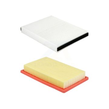 1x Air + 1x Cabin Filter (2 Total) Kit For Mercedes-Benz C300 GLC300 GLC350e Rectangular KFL-103043