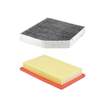 1x Air + 1x Cabin Filter (2 Total) Kit For Mercedes-Benz C300 GLC300 GLC350e Five-Sided KFL-103044