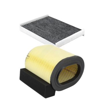 1x Air + 1x Cabin Filter (2 Total) Kit For Ford F-350 Super Duty F-250 F-450 F-550 F-650 KFL-103131