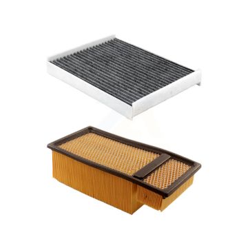 1x Air + 1x Cabin Filter (2 Total) Kit For Ford F-650 F-750 KFL-103133