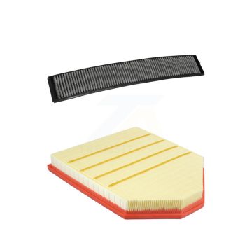 1x Air + 1x Cabin Filter (2 Total) Kit For 2011 BMW X3 3.0L with Naturally Aspirated KFL-103181