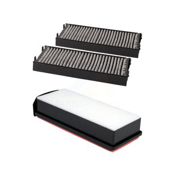 1x Air + 1x Cabin Filter (2 Total) Kit For 2018 BMW X5 3.0L with DIESEL engine KFL-103200