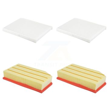 2x Air + 2x Cabin Filter (4 Total) Kit For Jeep Wrangler Gladiator KFL-103232