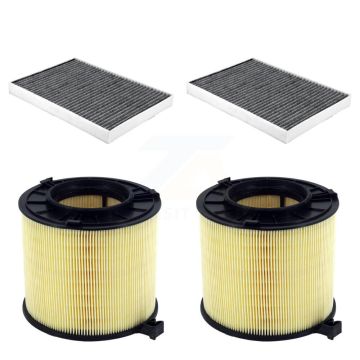 2x Air + 2x Cabin Filter (4 Total) Kit For Audi Q5 A4 Quattro A5 Sportback SQ5 S5 allroad KFL-103236