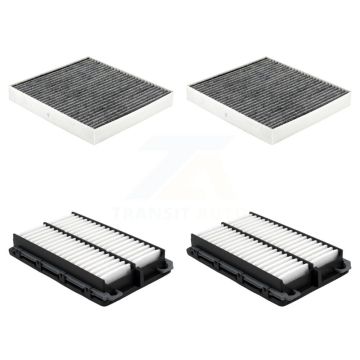 2x Air + 2x Cabin Filter (4 Total) Kit For Hyundai Tucson Kia Santa Fe Sportage Elantra KFL-103239