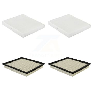 2x Air + 2x Cabin Filter (4 Total) Kit For Chevrolet Impala Cadillac XTS KFL-103257