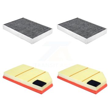2x Air + 2x Cabin Filter (4 Total) Kit For Volvo S60 Turbocharged OE Part Number 31370161 KFL-103266