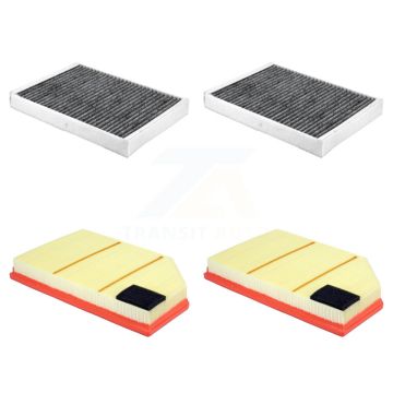 2x Air + 2x Cabin Filter (4 Total) Kit For Volvo XC60 S60 V60 Cross Country XC70 S80 KFL-103267