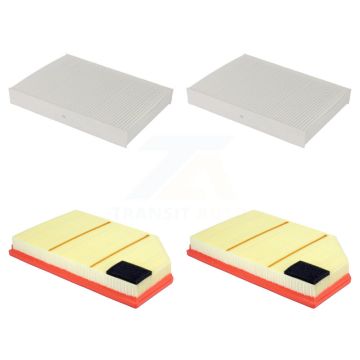2x Air + 2x Cabin Filter (4 Total) Kit For Volvo XC60 S60 V60 S80 Cross Country XC70 KFL-103268