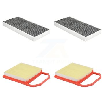 2x Air + 2x Cabin Filter (4 Total) Kit For 2017-2020 Mercedes-Benz SLC43 AMG KFL-103279