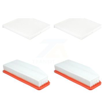 2x Air + 2x Cabin Filter (4 Total) Kit For Jeep Cherokee Grand 2.0L KFL-103284