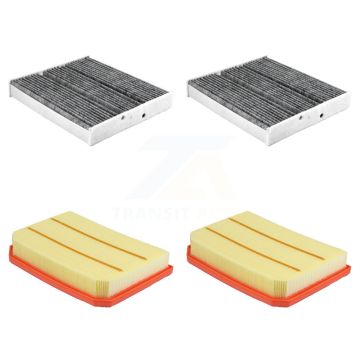 2x Air + 2x Cabin Filter (4 Total) Kit For Mercedes-Benz GLB250 A220 A250 GLB35 AMG A35 KFL-103294