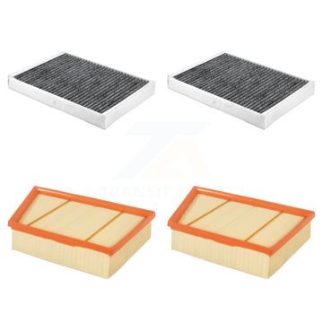 2x Air + 2x Cabin Filter (4 Total) Kit For Land Rover Range Evoque Discovery Sport LR2 KFL-103304