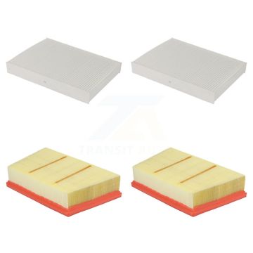 2x Air + 2x Cabin Filter (4 Total) Kit For Land Rover Discovery Sport Range Evoque Jaguar KFL-103307