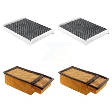 2x Air + 2x Cabin Filter (4 Total) Kit For Ford F-650 F-750 KFL-103312