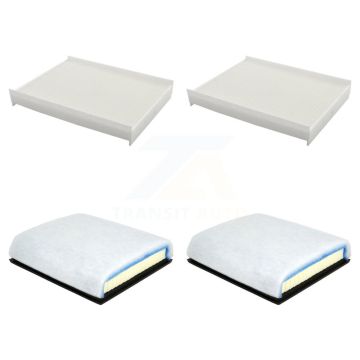 2x Air + 2x Cabin Filter (4 Total) Kit For Ford F-350 Super Duty F-250 F-450 F-550 F-600 KFL-103314