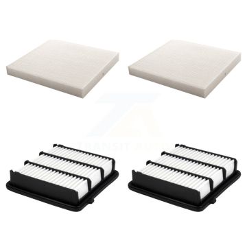 2x Air + 2x Cabin Filter (4 Total) Kit For 2018-2022 Honda Accord 2.0L with Turbocharged KFL-103323