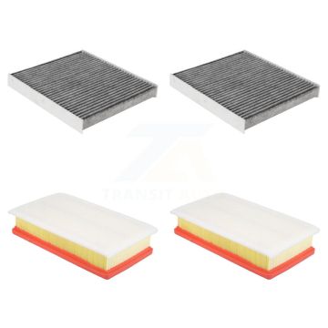 2x Air + 2x Cabin Filter (4 Total) Kit For Volkswagen Atlas Cross Sport KFL-103326
