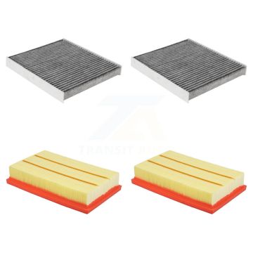 2x Air + 2x Cabin Filter (4 Total) Kit For Volkswagen Jetta Taos Golf SportWagen KFL-103327