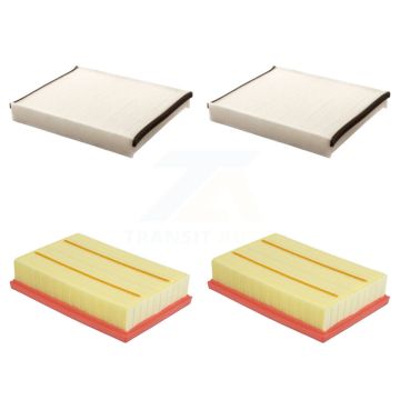 2x Air + 2x Cabin Filter (4 Total) Kit For 2019-2023 Ford Transit Connect 2.0L KFL-103337