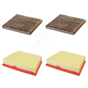 2x Air + 2x Cabin Filter (4 Total) Kit For Land Rover Range Velar Jaguar F-Pace XE XF KFL-103346