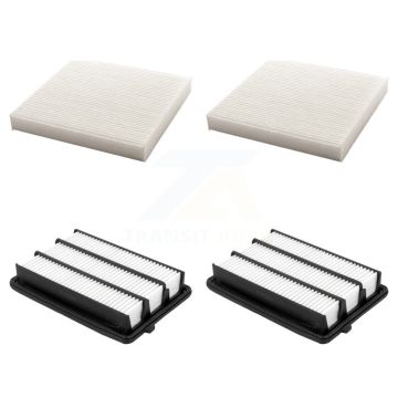 2x Air + 2x Cabin Filter (4 Total) Kit For 2017-2021 Honda Civic 2.0L with Turbocharged KFL-103353